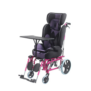 Suministros de terapia de rehabilitación para niños, silla de ruedas con palisandro Cerebral, precio para niños Cp - Product Image 1