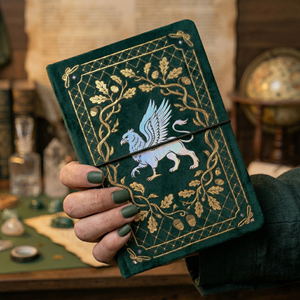 Carnet LABON Celestial Journal A5 à couverture rigide avec bordure dorée, élastique et breloques constellations – Cadeau idéal pour les amateurs <span class=keywords><strong>d</strong></span>'astrologie - Product Image 5