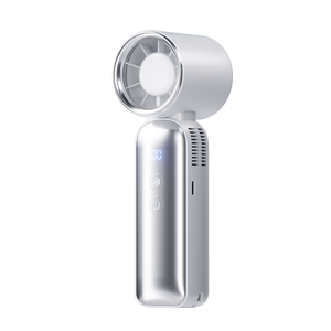 Ventilateur portable pliable 100 vitesses à vitesse variable, 4000 mAh rechargeable, avec affichage numérique LED, idéal pour la maison et la voiture - Product Image 1