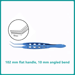 Pinzas para Implante de Lentes Intraoculares |   Instrumentos para Cirugía de Cataratas |   Instrumentos Quirúrgicos Oftálmicos |   Pinzas Plegables para Lentes - Product Image 4