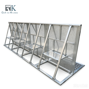 Barrière de contrôle des foules de haute qualité, anti-rouille, barrière de contrôle des foules pour concerts, barricade de contrôle des foules pour événements - Product Image 1