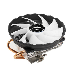 QiuzAim 2011 <span class=keywords><strong>CPU</strong></span> <span class=keywords><strong>Cooler</strong></span> 2 tubos de calor 12cm ventilador silencioso Intel LGA 2011-v4 <span class=keywords><strong>AMD</strong></span> AM3 AM4 3/4 Pin disipador de calor Material de cobre 5V Luz - Product Image 5