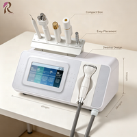 Appareil de lifting 6-en-1 Cryo + RF + HF focalisé avec électroporation C-ION pour une pénétration profonde du sérum et un raffermissement de la peau
