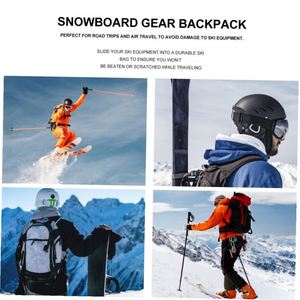 Muestra Gratuita, Funda Protectora para Tabla de Snowboard de Poliéster con Diseño de Logotipo Personalizado, Bolsa de Viaje para Almacenamiento y Protección de Esquí y Snowboard - Product Image 4