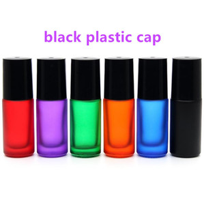 In magazzino, 5ml matte arcobaleno di colori rullo sulla bottiglia di vetro per profumo/olio essenziale - Product Image 6