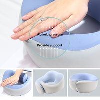 Oreiller de cou de conception d'escargot Massage ergonomique cou Logo personnalisé rebond lent voyage et bureau oreiller de cou