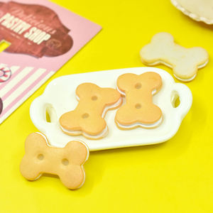 Cabujón de resina plano con diseño de mini galleta, superventas, para manualidades, material para carcasas de teléfono móvil, adornos para casas de muñecas - Product Image 6