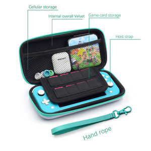 Para Nintendo <span class=keywords><strong>Switch</strong></span> Lite, Paquete de Consola con Estuche Protector de EVA y Bolsa de Transporte Rígida - Product Image 5