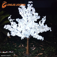 H:1.5M 540leds haute simulation arbre d'automne artificiel arbre d'érable LED