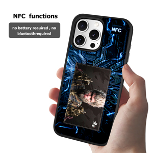 เคสโทรศัพท์ AI Smart NFC พร้อมหน้าจอ E-Ink สำหรับ <span class=keywords><strong>iPhone</strong></span> 16 15 14 13 12 <span class=keywords><strong>11</strong></span> และ <span class=keywords><strong>iPhone</strong></span> 16 <span class=keywords><strong>Pro</strong></span> 15 <span class=keywords><strong>Pro</strong></span> Max - Product Image 5