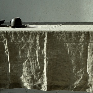 Custom Solid Color <b>Linen</b> Kitchen <b>Table</b> <b>Cloth</b> Runner Luxury Fabric Wholesale Custom Size 100% <b>Linen</b> Tablecloths Wedding for Hotel - Product Image 3