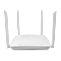 XPON ONU 4GE+1POT 4 Antena F780C F780L F680 F670 mendukung OMCI dan semua OLT Harga pabrik model populer kinerja stabil