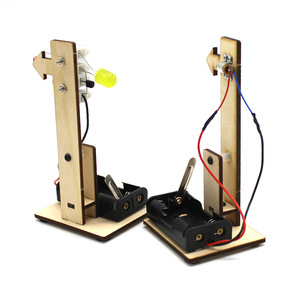 Kit de Ciencia DIY con Alarma Láser de Madera, Experimento de Física, Juguete Educativo para Estudiantes - Product Image 2