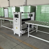 Machine à plastifier PE pour surface de plaque de bois en panneau de pvc en acier inoxydable