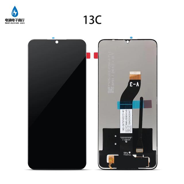 Factory Sales for Redmi 13c M6 C65 Original HD+ High Color Gamut LCD Mobile Phon Touch Screen With Frame