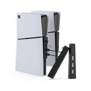 Vente en gros du tout nouveau hub <span class=keywords><strong>USB</strong></span> 3.0 <span class=keywords><strong>DOBE</strong></span> noir à 4 ports pour la nouvelle console Slim - Product Image 1