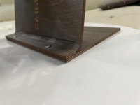 Menu de boissons en similicuir à feuilles mobiles, avec couverture en bois de teck léger et fin, logo personnalisé en relief doré, format A5, pour restaurant et café, fixation par vis