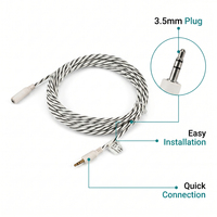 Câble de détection de fuite d'eau industriel TCP Tuya Smart, léger (22g/m), longueur personnalisée pour détecteur de fuite d'eau de panneau de commande