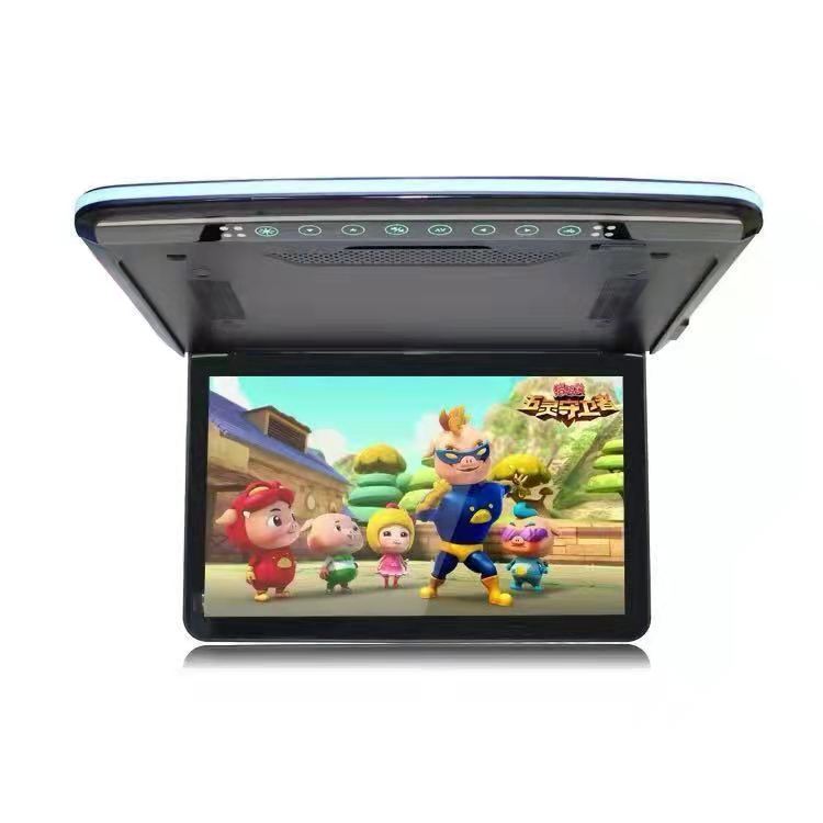 <strong>2026</strong> New Slim Design Touch Button Car 15.6 Inch IPS LCD Stereo USB Flip-down Monitor <strong>Android</strong> 12.0 System 2+32GB