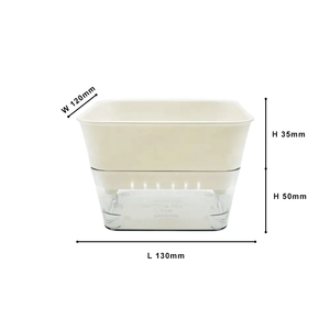 4.7inch trong nhà microgreens tươi phát triển Kit Hữu Cơ đậu phộng nảy mầm Khay Hạt giống đậu mầm khay với lỗ thoát nước - Product Image 2