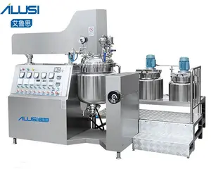 Machines cosmétiques fabrication de crème lotion fabrication machine fabricant faisant mélangeur sous vide Homog