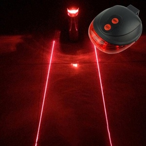 Luz Trasera Láser para Bicicleta de Montaña, 5 LED, 7 Modos de Destello, Luz Trasera para Bicicleta - Product Image 3