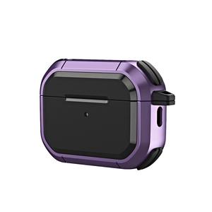 Estuche de agarre ergonómico de doble capa <span class=keywords><strong>para</strong></span> <span class=keywords><strong>AirPods</strong></span> 4/3/2 PC Carcasa dura y parachoques de TPU suave Estuche universal y <span class=keywords><strong>para</strong></span> auriculares a prueba de golpes - Product Image 3