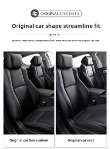 Per Honda Accord/Odyssey/Civic/Jetta/Firebird/Crv/HRV/sedile <span class=keywords><strong>auto</strong></span> in pelle resistente copre tutte le stagioni impermeabile resistente all'usura completo - Product Image 5