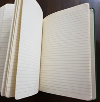 160gsm bambou papier cuir personnalisé moleskine-cahier 2025 journal personnalisé coran journal couverture noire a6 cahier en gros