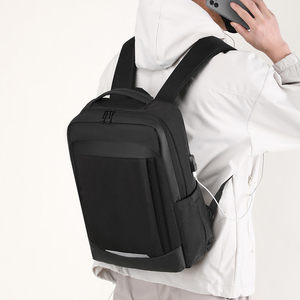 Waterproof Anti-Theft Large-Capacity Expandable Laptop <b>Backpack</b> USB Port Zipper for Travel Work School Stylish Business Use - Product Image 5