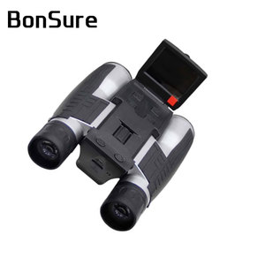 Ống nhòm kỹ thuật số nhẹ 12X với <span class=keywords><strong>camera</strong></span> quay <span class=keywords><strong>video</strong></span>, màn hình LCD và chức năng âm thanh cho cắm trại, hòa nhạc & Safari - Product Image 1