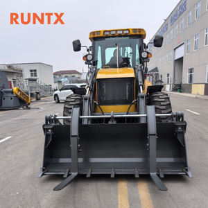 RUNTX Chinese Brand New 388h Bagger lader mit sechs in einem Eimer - Product Image 3