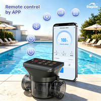 Service OEM ODM, Chlorinateur au sel autonettoyant de haute qualité avec plaque en titane, contrôle à distance par application Wi-Fi, pour piscines jusqu'à 12 000 gallons