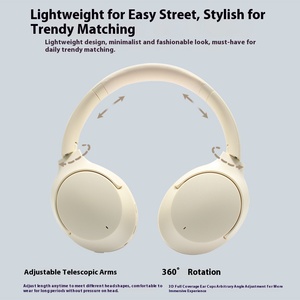 ANC Hoạt Động Giảm Tiếng Ồn Mũ Nón Không Dây Màu Xanh Răng Tai Nghe Mô Hình Tư Nhân Nhà Sản Xuất Độ Bền Dài Âm Nhạc Thể Thao Stereo - Product Image 5