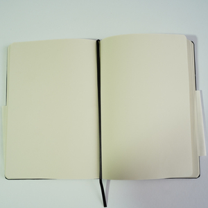 2025 tùy chỉnh chương trình nghị sự Nhật Ký cho nam giới giá rẻ giá thấp moq vải lanh đen nổi da Bìa 8x11 inch 100gsm Trọng lượng giấy - Product Image 6