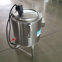Machine de pasteurisation en acier inoxydable 304 pour le chauffage par micro-ondes et l'agitation de la confiture et du lait pour la pasteurisation