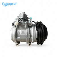 10PA15C 4PK 12V Auto Klimaanlage AC Kompressor Kompatibel mit Mitsubishi Jeep Pajero V31 67306 147200-2831 1472002831