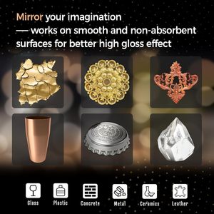 Marqueur chromé miroir argenté doré métallique à pointe de 0,7 mm, 6 couleurs, pour la coloration de modèles - Product Image 3