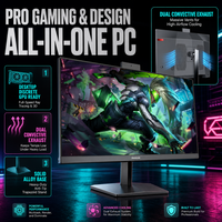 PC tout-en-un, taille maximale de la GPU 235x115x38mm, prise en charge des cartes graphiques dédiées, écran 24-27 pouces FHD, Intel Core I5, DDR4, SSD, Windows 11, Bluetooth