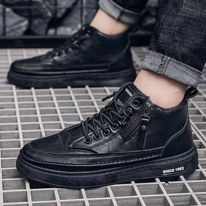 Nouvelles <span class=keywords><strong>Bottes</strong></span> Montantes Décontractées pour Hommes <span class=keywords><strong>2023</strong></span> – Chaussures de Marche <span class=keywords><strong>Tendance</strong></span> - Product Image 1