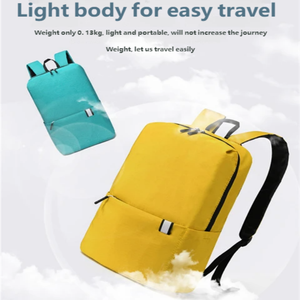 Sac à dos scolaire léger pour <span class=keywords><strong>femme</strong></span> MKW3143, 10 pièces, avec logo personnalisé, en tissu Oxford, 20L, imperméable, fin, durable, pour ordinateur portable, idéal pour les cadeaux - Product Image 3