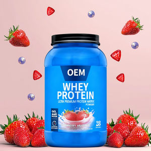 Venta Directa de Fábrica de Proteína de Suero de Leche con Sabor a Fresa, Suplementos Nutricionales Deportivos, Marca Propia - Product Image 5
