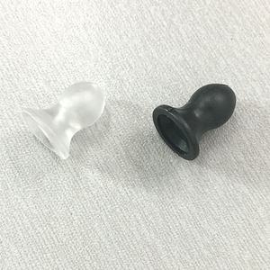 Accessoire pour talkie-walkie, embout d'oreille en silicone transparent de type champignon/téton pour écouteur à tube acoustique - Product Image 5