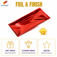 21g 25g film d'opp feuilles de cellophane transparentes emballage de fleurs bonbons papier cellophane imprimé pour emballage