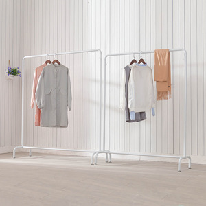 Phong Cách Hiện Đại Nhà Máy Trực Tiếp Quần Áo Giá Cho Phụ Nữ Của Cửa Hàng Tầng-Đứng Kim Loại Móc Áo Kệ Giá Hiển Thị Giá Cho Đồ Ăn - Product Image 4