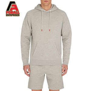 Sweat à capuche en coton 100% de qualité supérieure pour hommes, polaire lourde, coupe ajustée, motif imprimé hivernal, nouveau sweat-shirt teint uni - Product Image 2