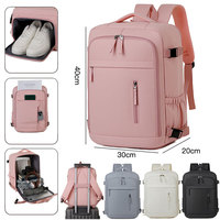 Mochila para Portátil de Gran Capacidad de 15 Pulgadas, Venta al por Mayor de Fábrica, Mochilas Escolares Personalizadas, Mochila Impermeable Unisex para Portátil