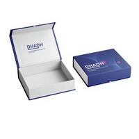 Scatola Personalizzabile per Cosmetici Verde con Chiusura Magnetica, Logo Personalizzato, Opzioni di Dimensioni Personalizzate
