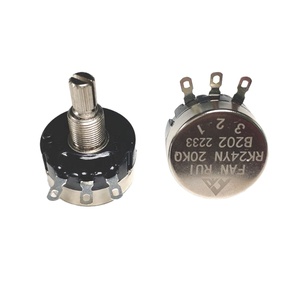 Wholesale 10K 50K 100K Metal Shaft Rotary Potentiometer Rheostats - Product Image 1