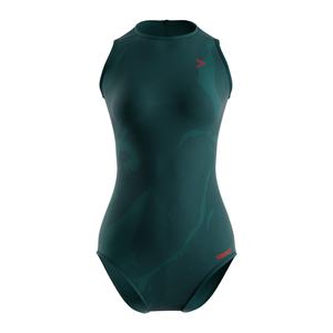 ชุดว่ายน้ำวันพีซสำหรับผู้หญิงมืออาชีพ ทนทานต่อคลอรีน กระชับพอดีตัว และออกแบบตามหลักสรีรศาสตร์สำหรับกิจกรรมทางน้ำ - Product Image 6